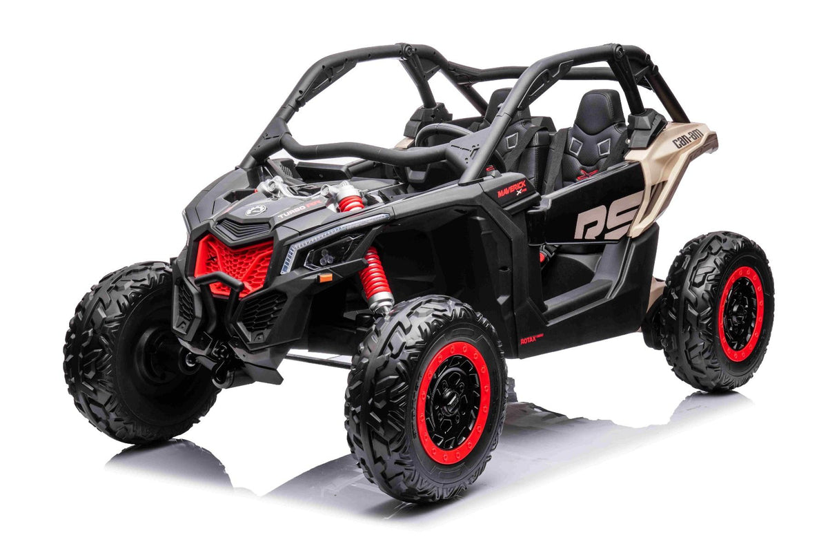 Elektro Kinderauto Can-Am Maverick 24V Lithiumakku Allrad Antrieb EVA Räder MP3-Player USB