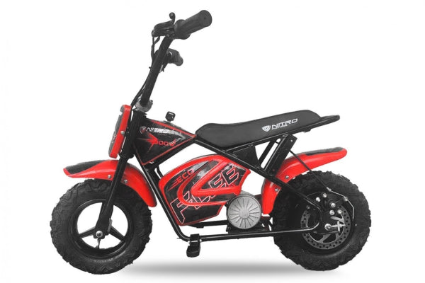 Nitro Flee 300 Watt 24 Volt E-Cross Dirtbike Crossbike neues Modell