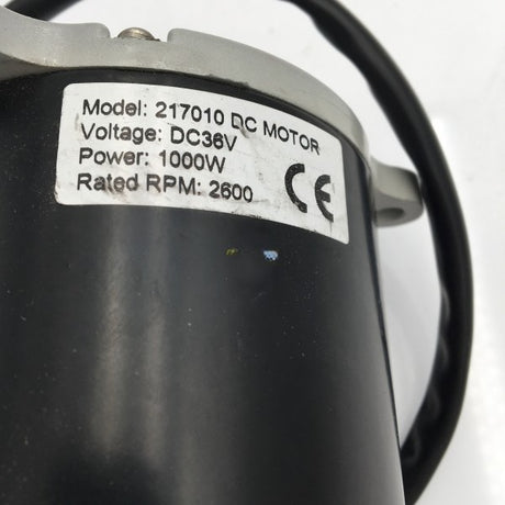 E-Bürsten-Motor 36 Volt 800-1200 Watt
