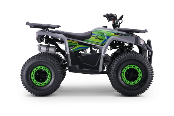 Quad fuer Kinder 125 ccm Beneo Motors Warrior Ab 8 Jahren Rueckwaertsgang Geschwindigkeitsbegrenzung und E-Start Display