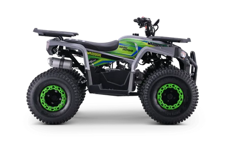 Quad fuer Kinder 125 ccm Beneo Motors Warrior Ab 8 Jahren Rueckwaertsgang Geschwindigkeitsbegrenzung und E-Start Display