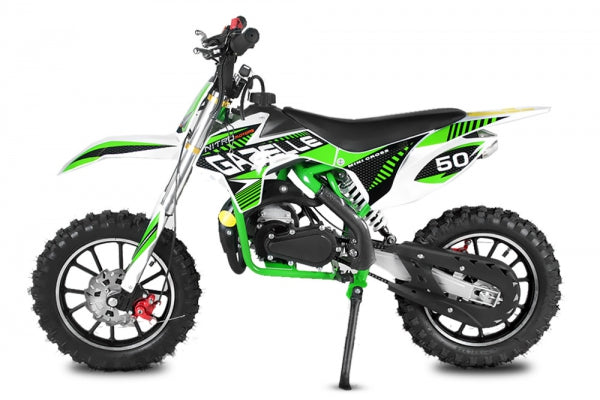 Dirtbike Kindermotocross Gazelle/Wolfee 49 ccm 10 Zoll
