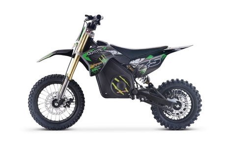 Elektromotocross Coyote 1300 Watt 48 Volt 12/10 Lithium Hydr Bremsen