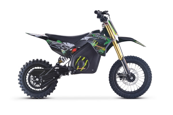 Elektromotocross Coyote 1300 Watt 48 Volt 12/10 Lithium Hydr Bremsen