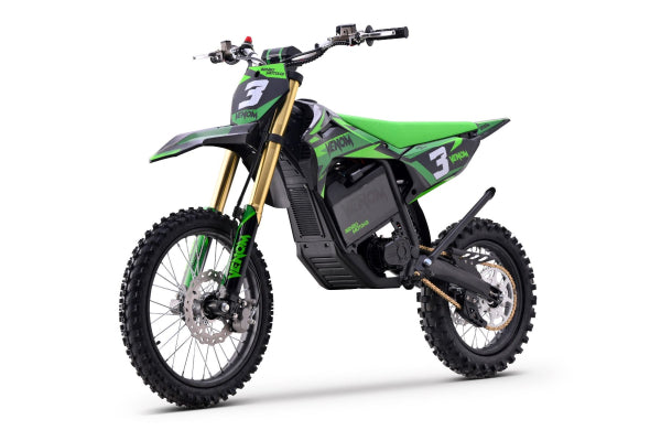 Elektrischer Motocross Beneo Motors Venom 6500 Watt 72 Volt Lithiumakku 17-14 Bereifung