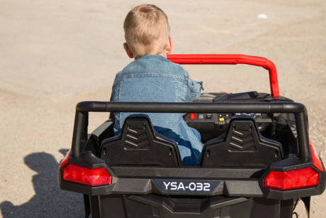 Elektrisches Kinderauto UTV XXL 24V Lithium Allrad Scheibenbremse 2-Sitzer