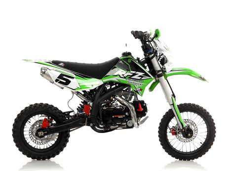 Dirtbike Enduro Apollo Jaguar 125cc 4T 14/12 4 Gang Schaltgetriebe E-Start Licht