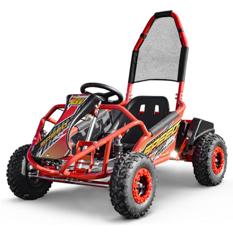 SPEEDKART Elektro-Go-Kart 1000W 48V 20Ah Buerstenloser Motor
