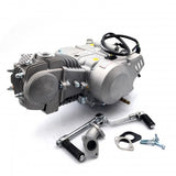 Motor YX 125 ccm 4 Takt 4 Gang Schaltgetriebe Aluzylinder für Dirtbike Kayo TSD 110 und TSD 125