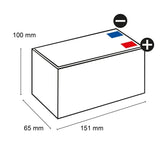 Akku 12V 9Ah wartungsfrei für E-Fahrzeuge