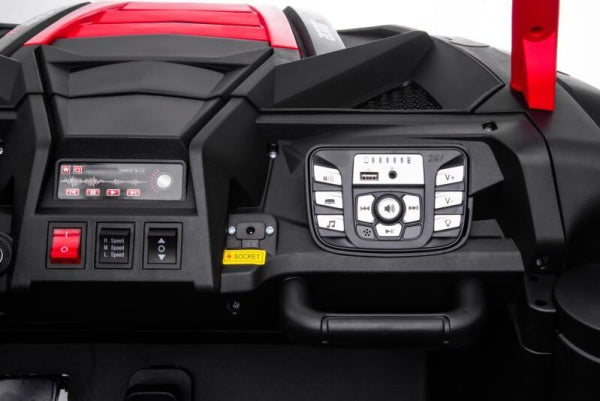 Elektrisches Kinderauto UTV XXL 24V Lithium Allrad Scheibenbremse 2-Sitzer