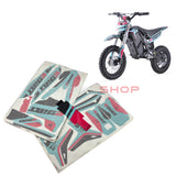 Aufkleber Stickersatz für MRM 2000