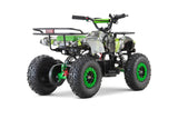 NITRO MOTORS 1200W Eco mini Kinder Quad Torino Sport 48V 6" Snowy Tire L Graffiti