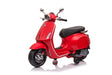 Vespa Elektro Kinder Motorrad Vespa Sprint mit Lizenz 1x25W 6V 4Ah
