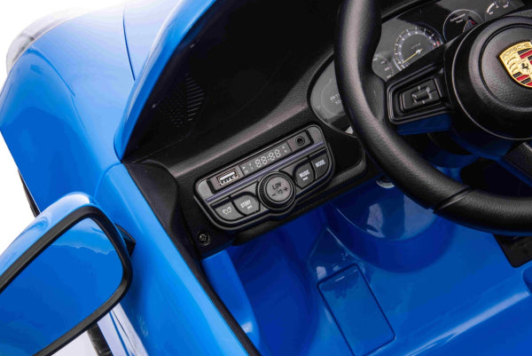 Elektrisches Kinderauto Porsche 911 GT3 24V 4x4 Allrad Lithiumakku 2 Sitzer